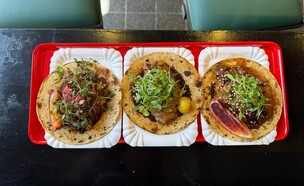 הטאקו הכי חדש וטרנדי בתל אביב. טאקו לוליטה (צילום: לין לוי, mako אוכל)