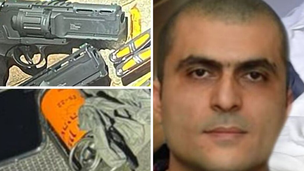 עם נשק בשכונת היוקרה בצפון ת