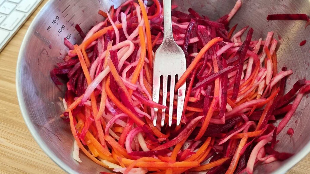 סלט שורשים - מתכון לחיים