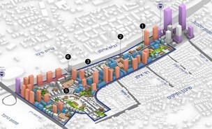 חידוש החלק הדרומי של שכונת ג'סי כהן (צילום: באדיבות אגף תכנון מואץ במינהל הנדסה של עיריית חולון)