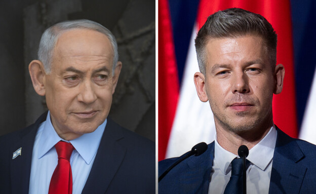 פטר מדיאר, בנימין נתניהו (צילום: חיים גולדברג, AP, פלאש 90)