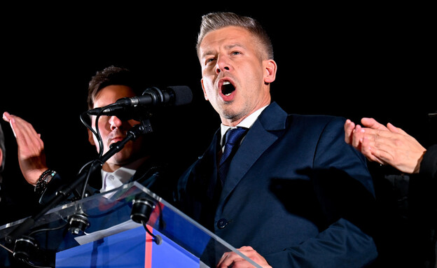 פטר מגיאר נבחר לראשות הממשלה בהונגריה (צילום: AP)