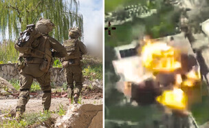 פעילות כוחות אוגדה 98 במרחב בינת ג'ביל (צילום: דובר צה"ל)