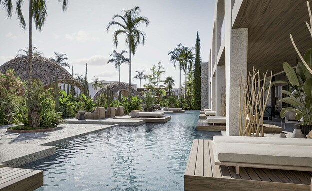 ריזורט דרים איילנד בחוף מגדל