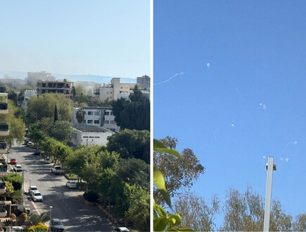 מטח מלבנון: פצועה קל בפגיעה ישירה בנהריה, הרס רב בזירה