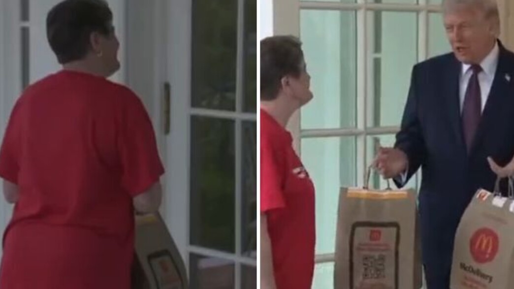 טראמפ ושליחת המקדונלדס