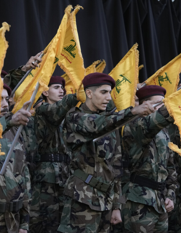 מחבלי חיזבאללה (צילום: AP)