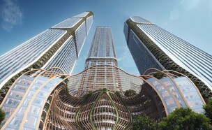 ורטיקל סיטי ברמת גן (הדמיה: ברעלי לויצקי כסיף דה לה פונטיין אדריכלים)