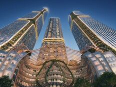 ורטיקל סיטי - משולש הבורסה (הדמיה: משרד ברעלי לויצקי כסיף דה לה פונטיין אדריכלים)