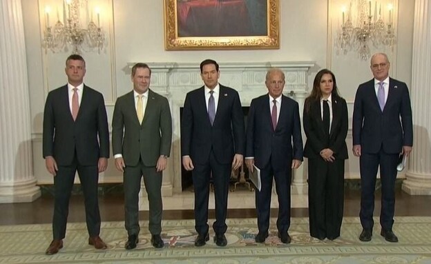 יחיאל לייטר, נדא מעווד, מישל עיסא, מרקו רוביו יחיאל לייטר, נדא מעווד, מישל עיסא, מרקו רוביו