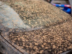 רכב מלוכלך, אובך על רכב (צילום: shutterstock_Lancho)