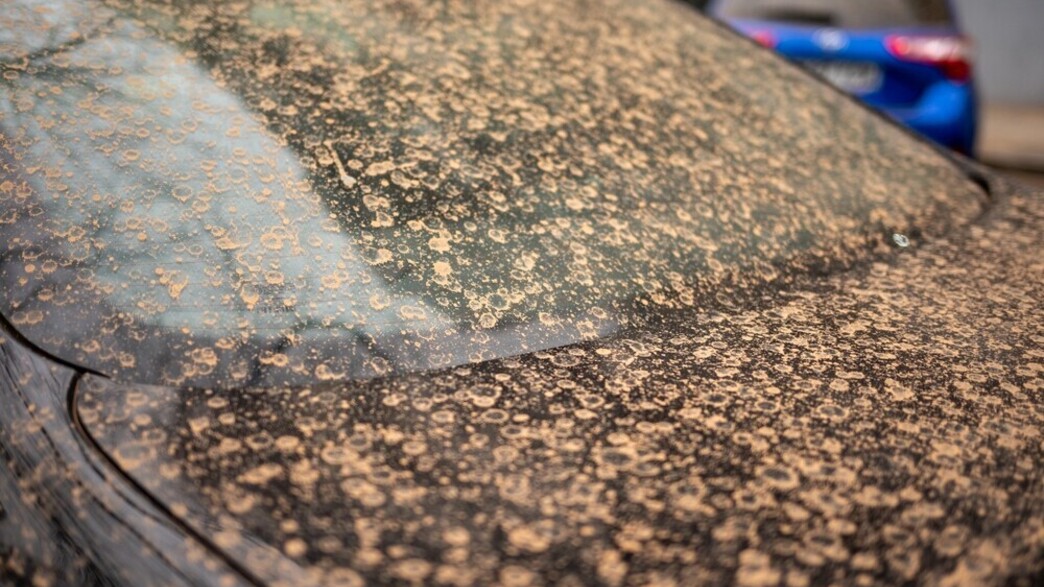 רכב מלוכלך, אובך על רכב