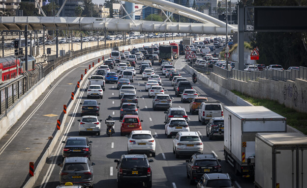 פקק תנועה בנתיבי איילון, 9 באפריל 2026