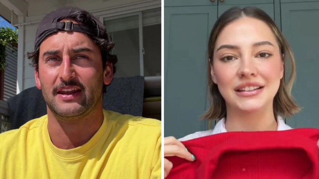 השחקנית מדלין קליין וכוכב הטיקטוק הנרי סמית' השחקנית מדלין קליין וכוכב הטיקטוק הנרי סמית'