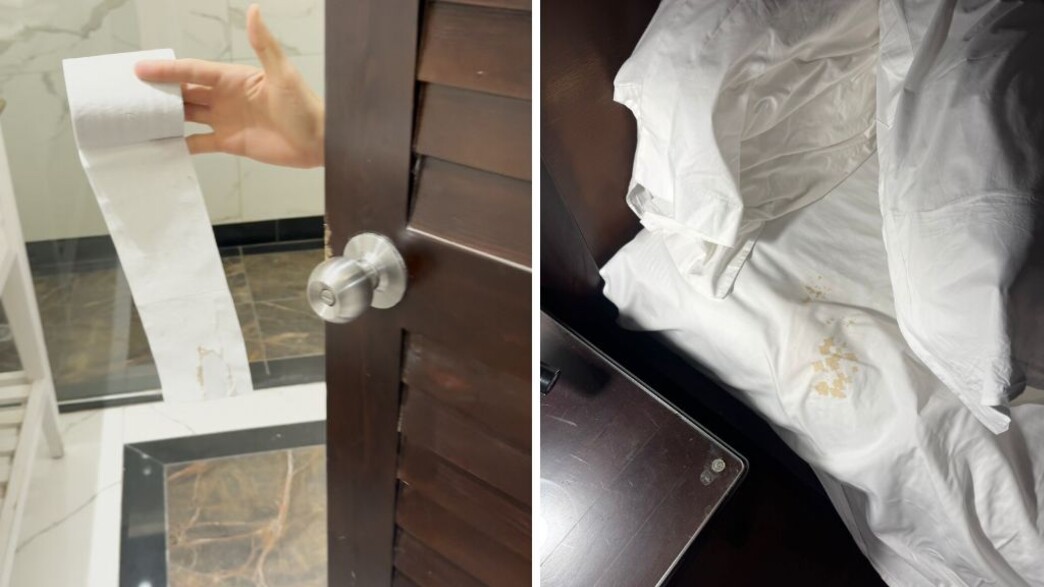 סדינים מוכתמים וקורי עכביש: זה מה שחיכה לזוג במלון באילת