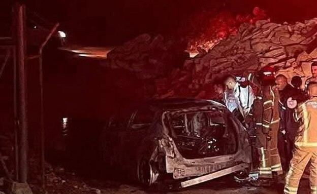 זירת רצח האישה בכפר קאסם (צילום: לפי סעיף 27 א')