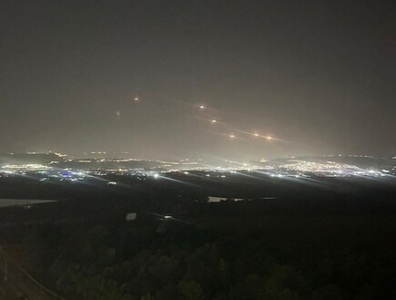 פצוע קשה בכרמיאל משברי יירוט, צה"ל תוקף משגרים בתגובה