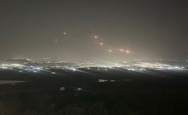 תיעוד מהירי מלבנון לעבר נהריה
