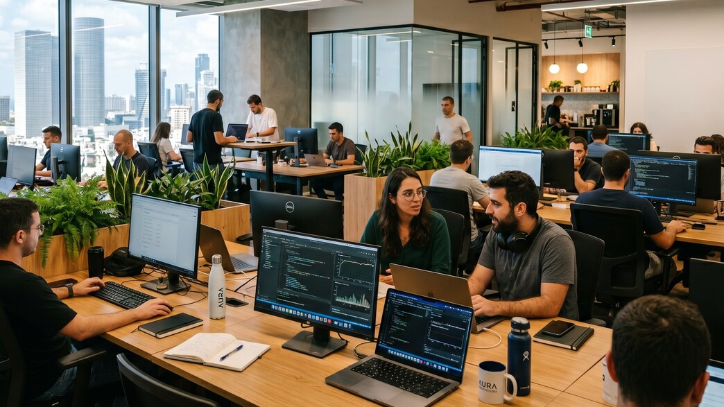 משרד הייטק, אילוסטרציה