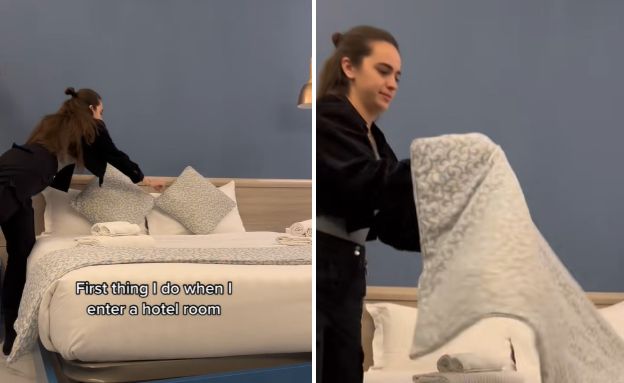 כריות מיטה חדר מלון  (צילום: לפי סעיף 27א' לחוק זכויות יוצרים)