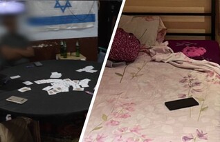 מועדון הימורים, בית בושת (צילום: דוברות המשטרה)