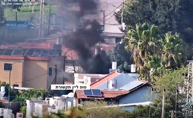 תיעוד מהזירה בקריית שמונה