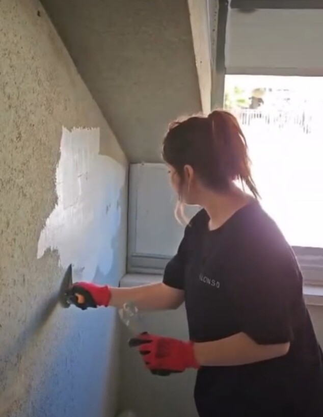 מייקאובר למרפסת שירות 