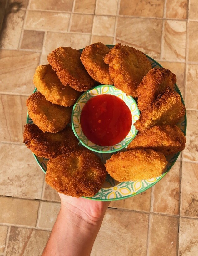 שניצל תירס ביתי בחמישה מרכיבים (ומלח)