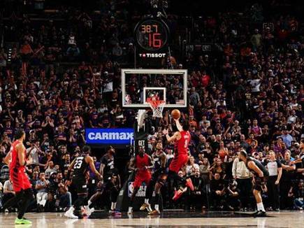 לא עצר (Kate Frese/NBAE via Getty Images) לא עצר (Kate Frese/NBAE via Getty Images)
