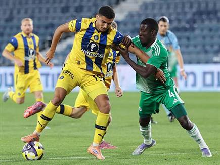 זרח על הדשא. מדמון (דני מרון) (צילום: ספורט 5)