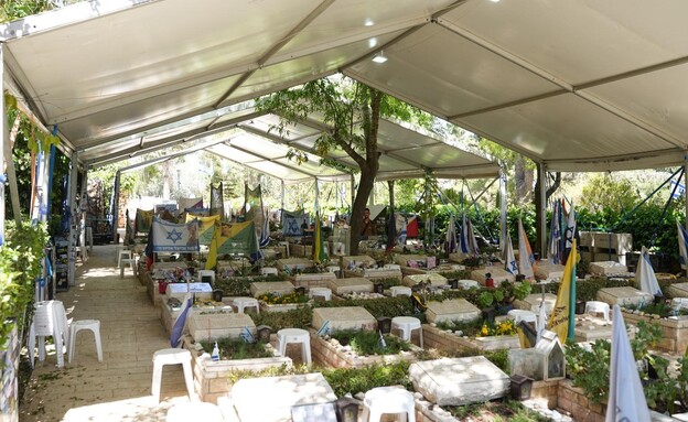 החלקות הצבאיות בבתי העלמין