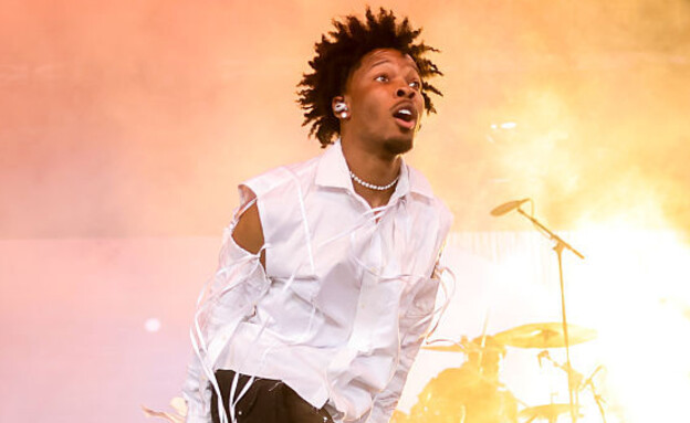 הזמר דייוויד אנתוני ברק, D4vd, בפסטיבל קואצ'לה 202 (צילום: Emma McIntyre/Getty Images for Coachella)