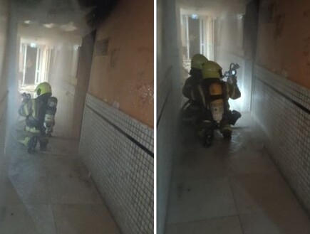 האורחים מפונים: שריפה פרצה במלון היוקרה