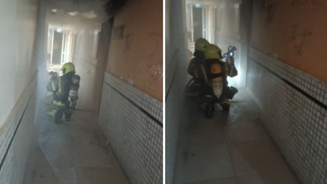 האורחים מפונים: שריפה פרצה במלון היוקרה