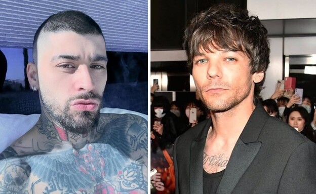 לואי טומלינסון וזאין מאליק  (צילום: louist91 | zayn, instagram)