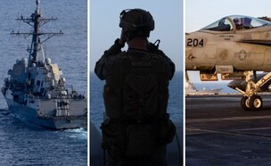 הכוח שנשלח לאזור (צילום: Centcom)