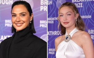 גל גדות וג'יג'י חדיד (צילום: getty images)