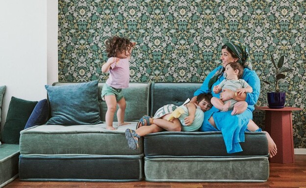 הבית של חן קורן מציצים (צילום: נעם פריסמן)