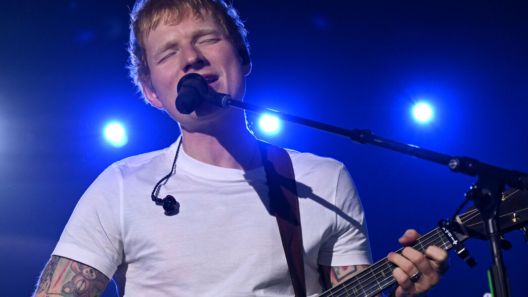 אד שירן בהופעה