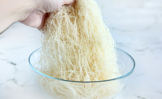 אטריות קדאיף. קונים קפוא או טרי