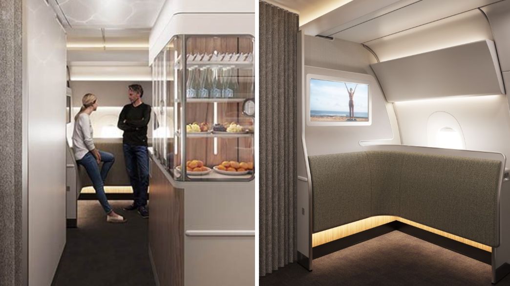 בר חופשי ומסכים: כך יראו אזורי המתיחות בטיסה - ללא תוספת תשלום