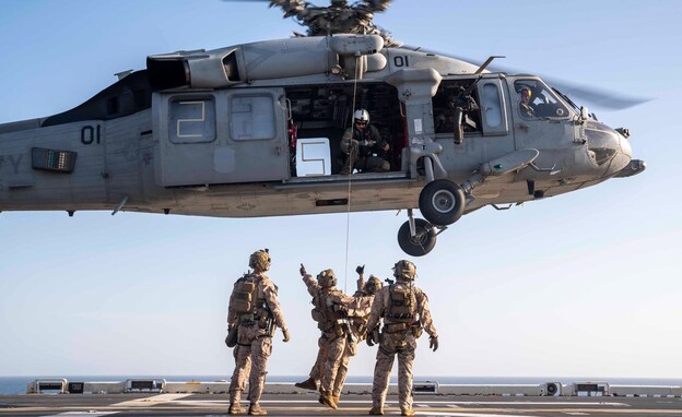 צבא ארה"ב במבצע "זעם אדיר" באיראן