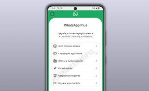 וואטסאפ פלוס (צילום: wabetainfo )