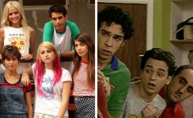 סדרות נוער ישראליות (צילום: מתוך "הפיג'מות" ו"החבר'ה טובים (ערוץ הילדים), דודי חסון)