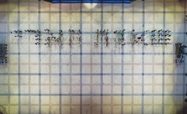 הדגלנים בטקס הדלקת המשואות