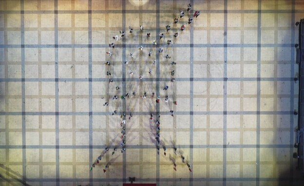 הדגלנים בטקס הדלקת המשואות