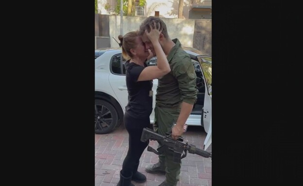 עמית זיו ז"ל עם אימו גלית