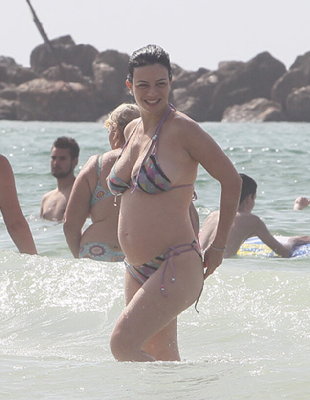 נינט טייב בים. ספטמבר 2014