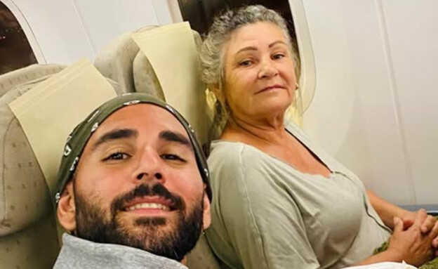 אחי נתן ואמו (צילום: instagram)