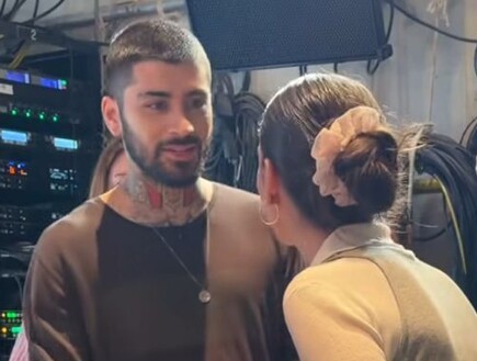 קיבלה הזמנה אישית: הישראלית השאירה חותם על זאין מאליק בשידור